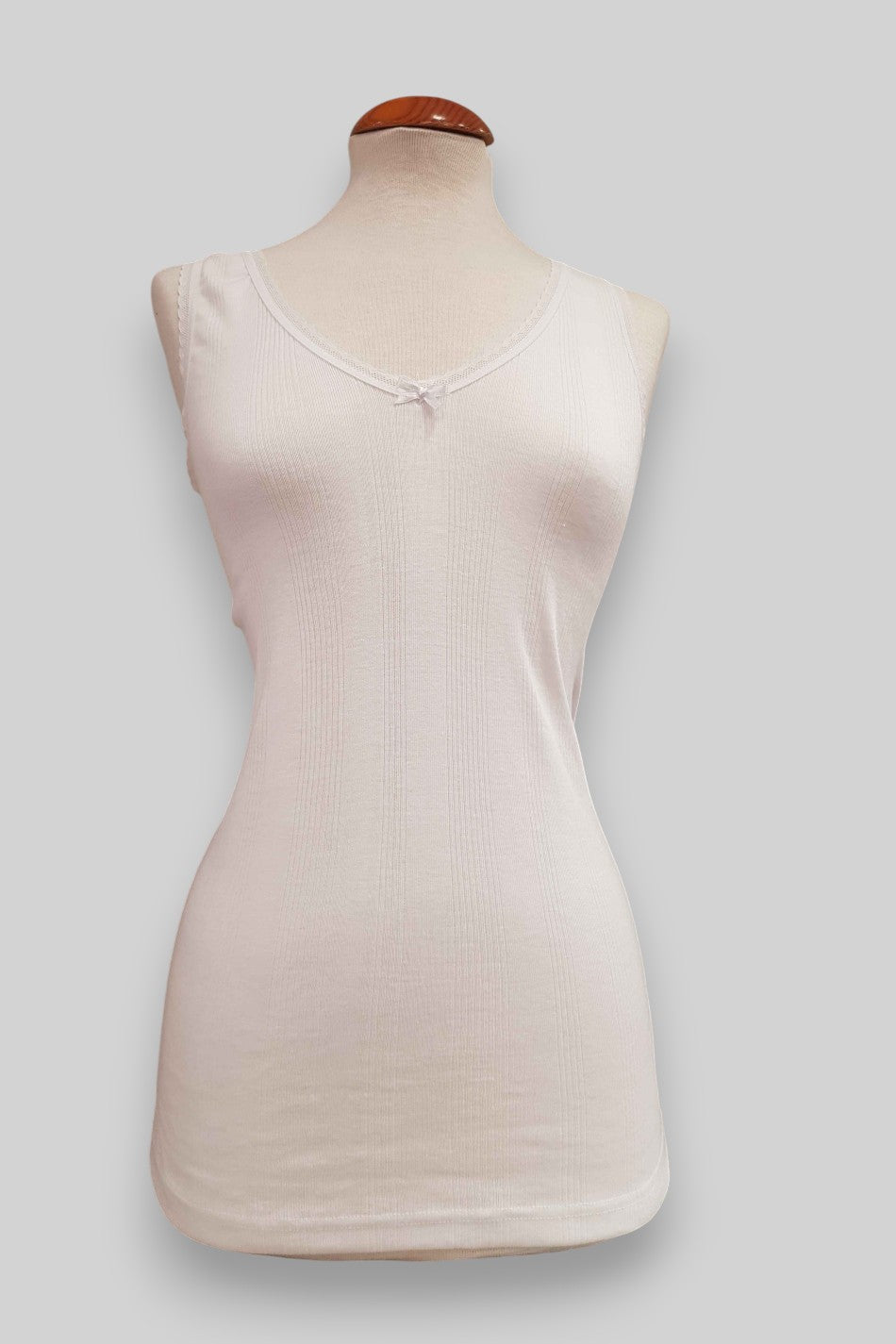 Camiseta interior mujer tirante Algodón 100% – Miniprecio Murciano
