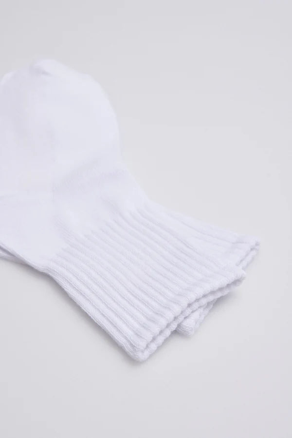 Pack 3 calcetines infantiles deportivos Blanco