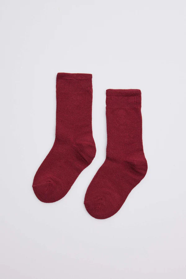 Calcetín infantil colegial algodón