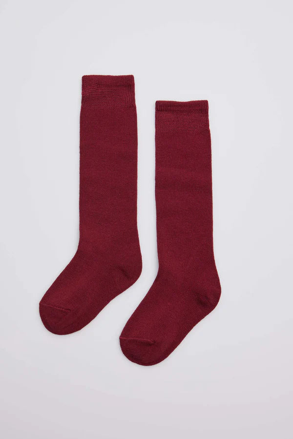 Calcetín largo algodón mujer