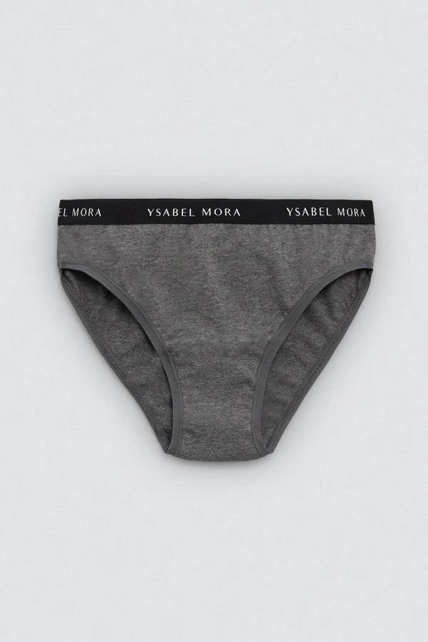 Braga juvenil algodón Gris marengo