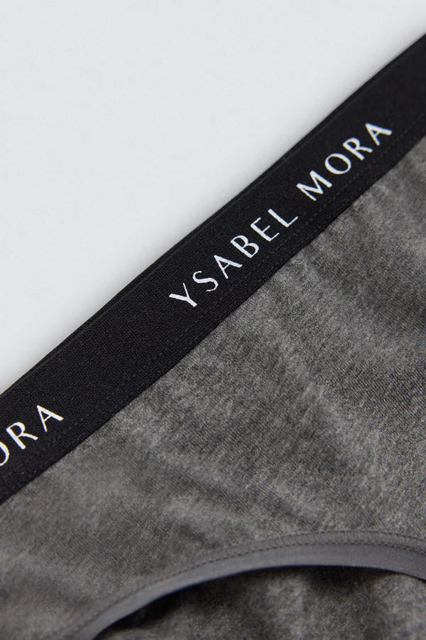 Braga juvenil algodón Gris marengo