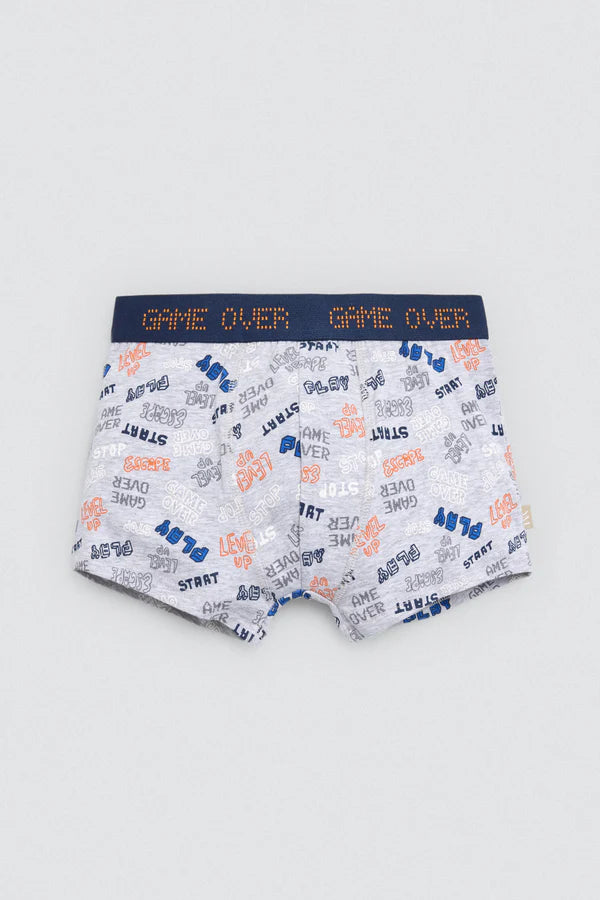 Pack 2 bóxers juveniles algodón estampados Gamer