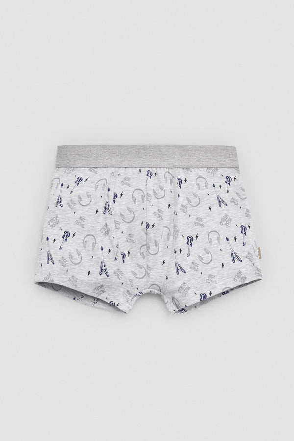 Pack 2 bóxers juveniles algodón estampados Music