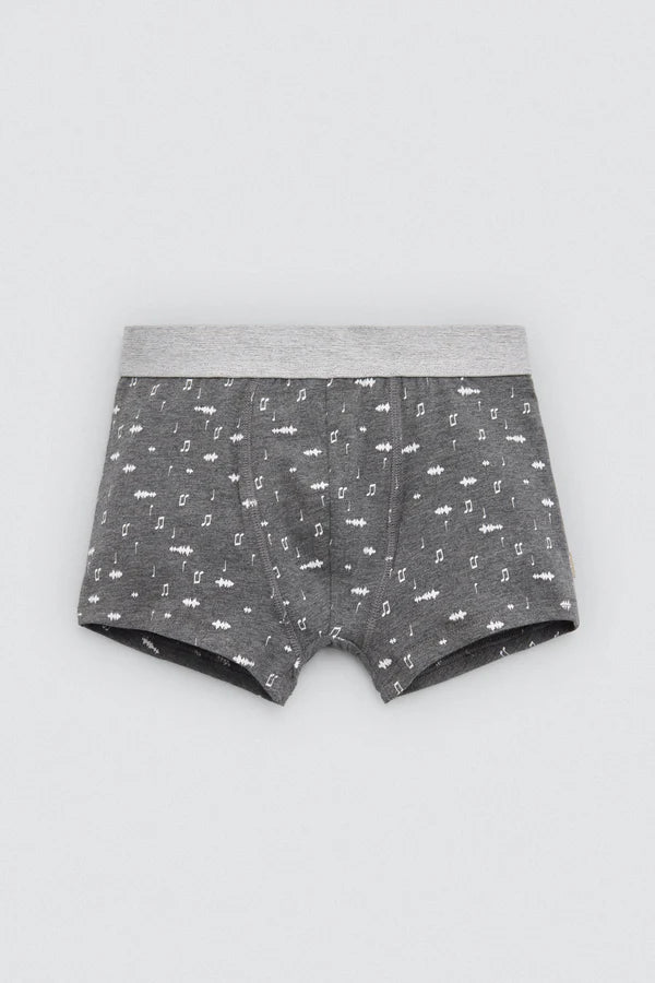 Pack 2 bóxers juveniles algodón estampados Music