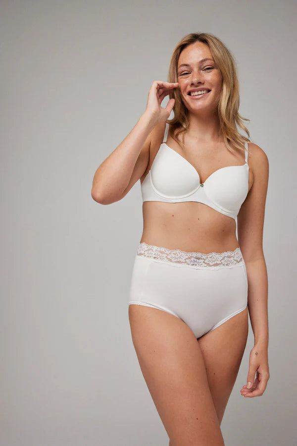 Braga alta de control Blanco