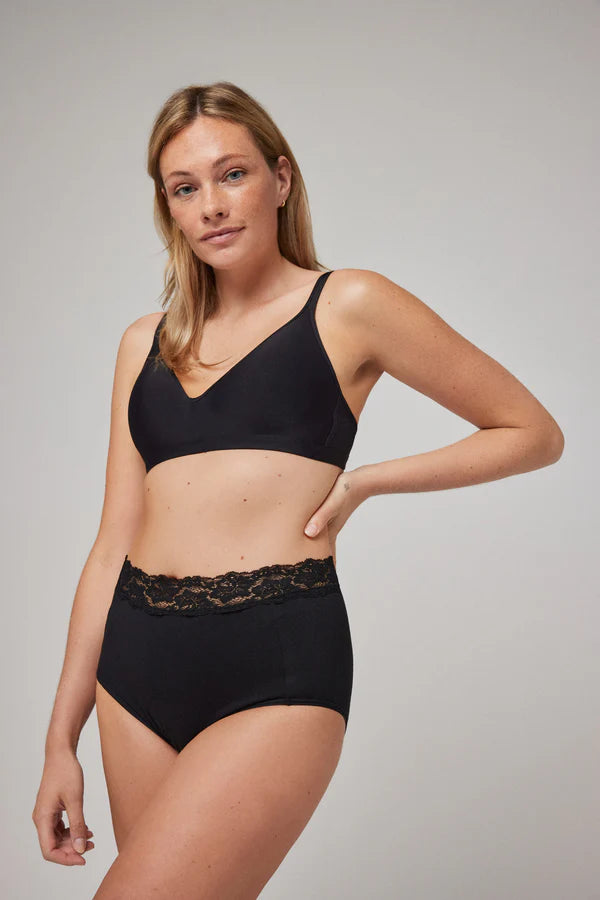 Braga alta de control Negro