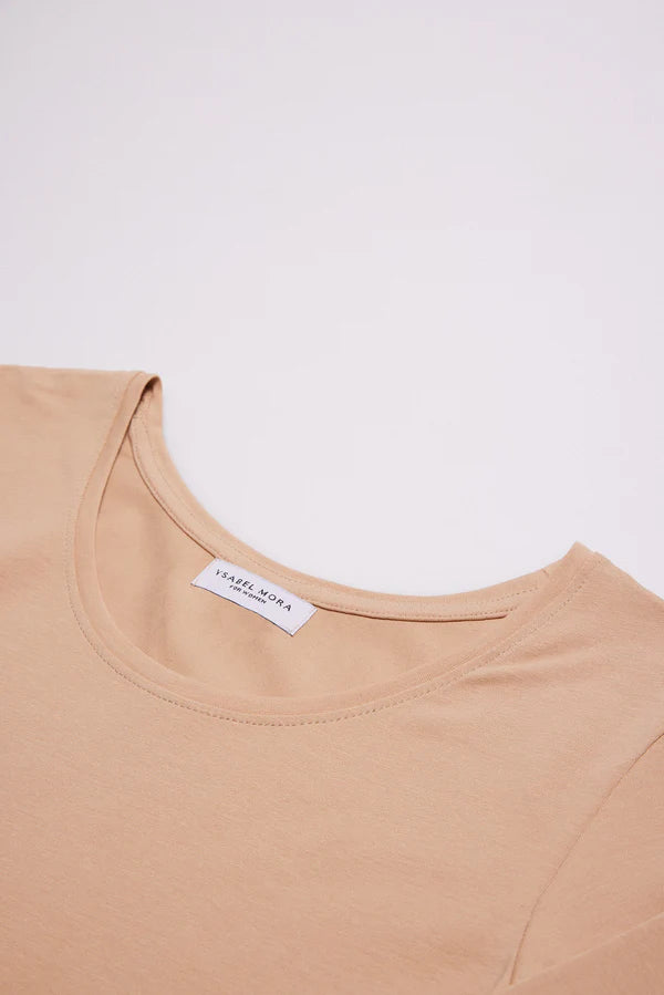 Camiseta interior manga larga algodón Nude