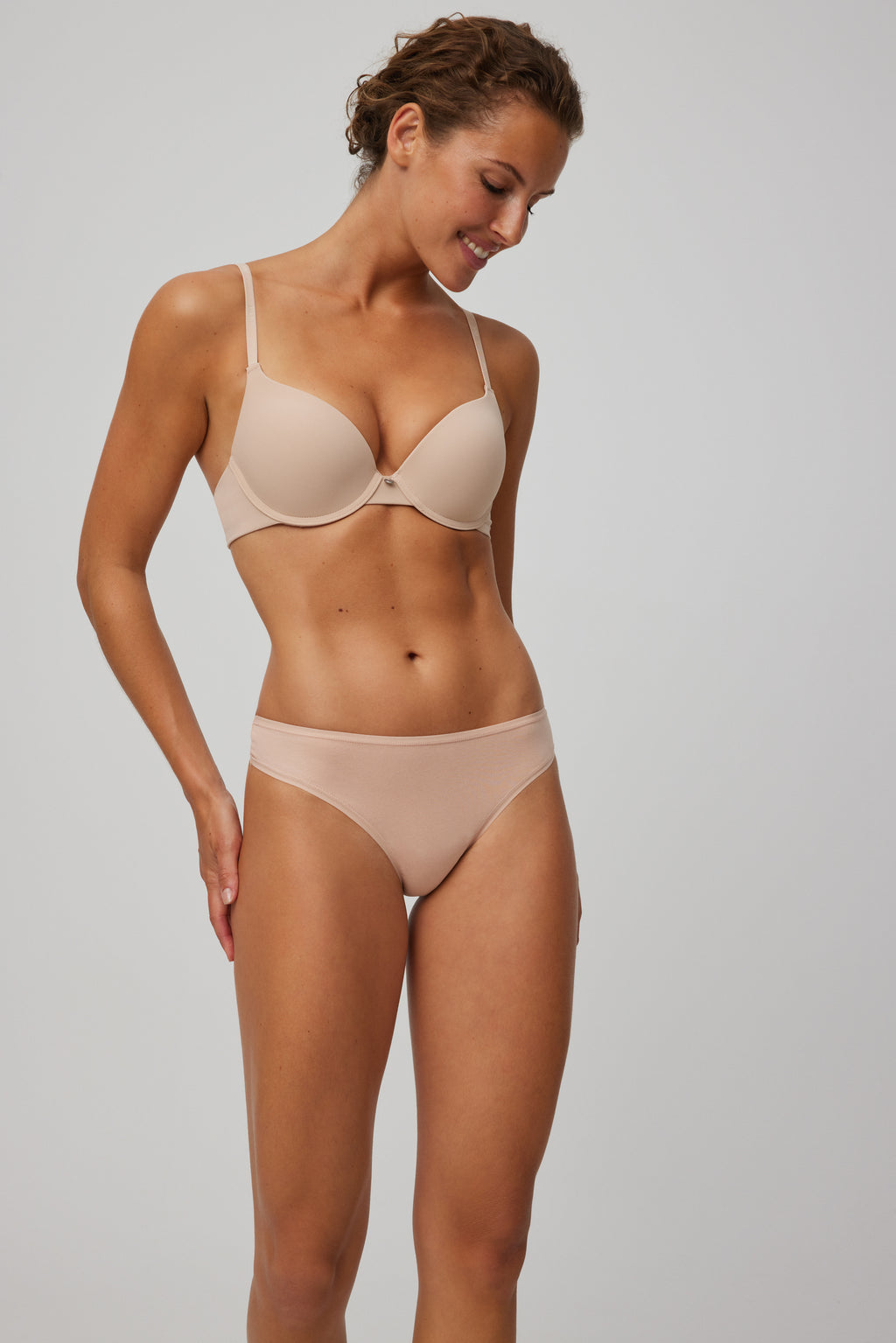 Pack de 2 tangas básicos nude