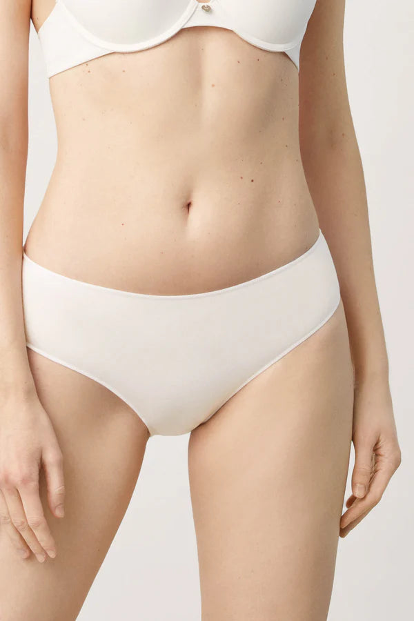 Braga midi algodón blanco