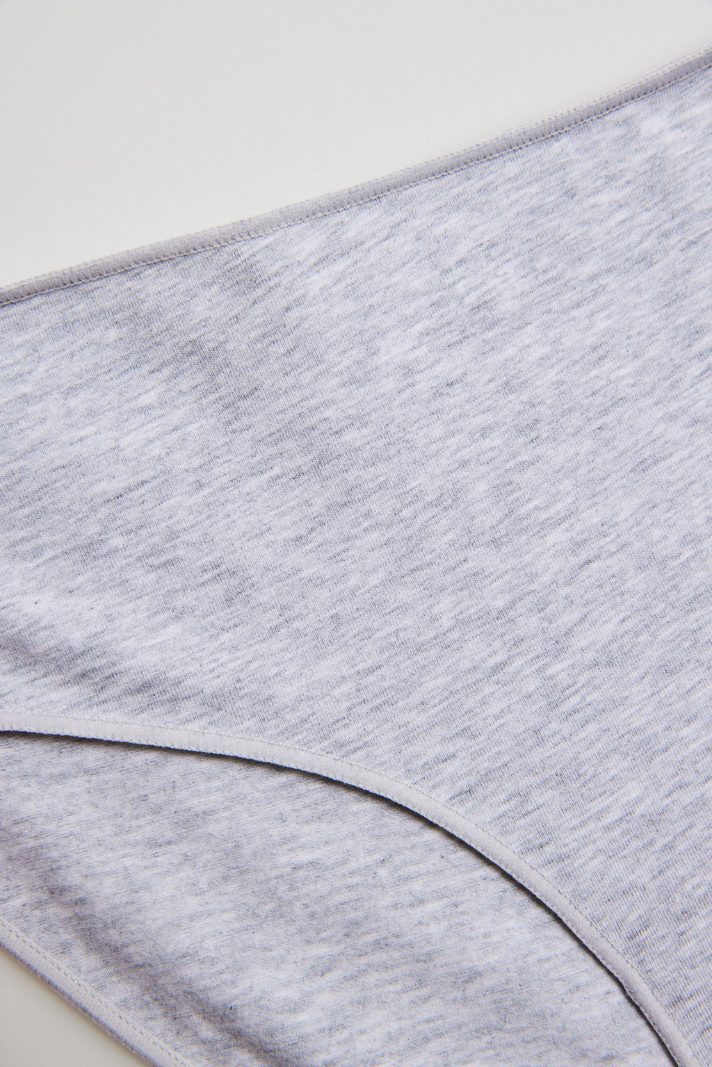 Braga midi algodón gris