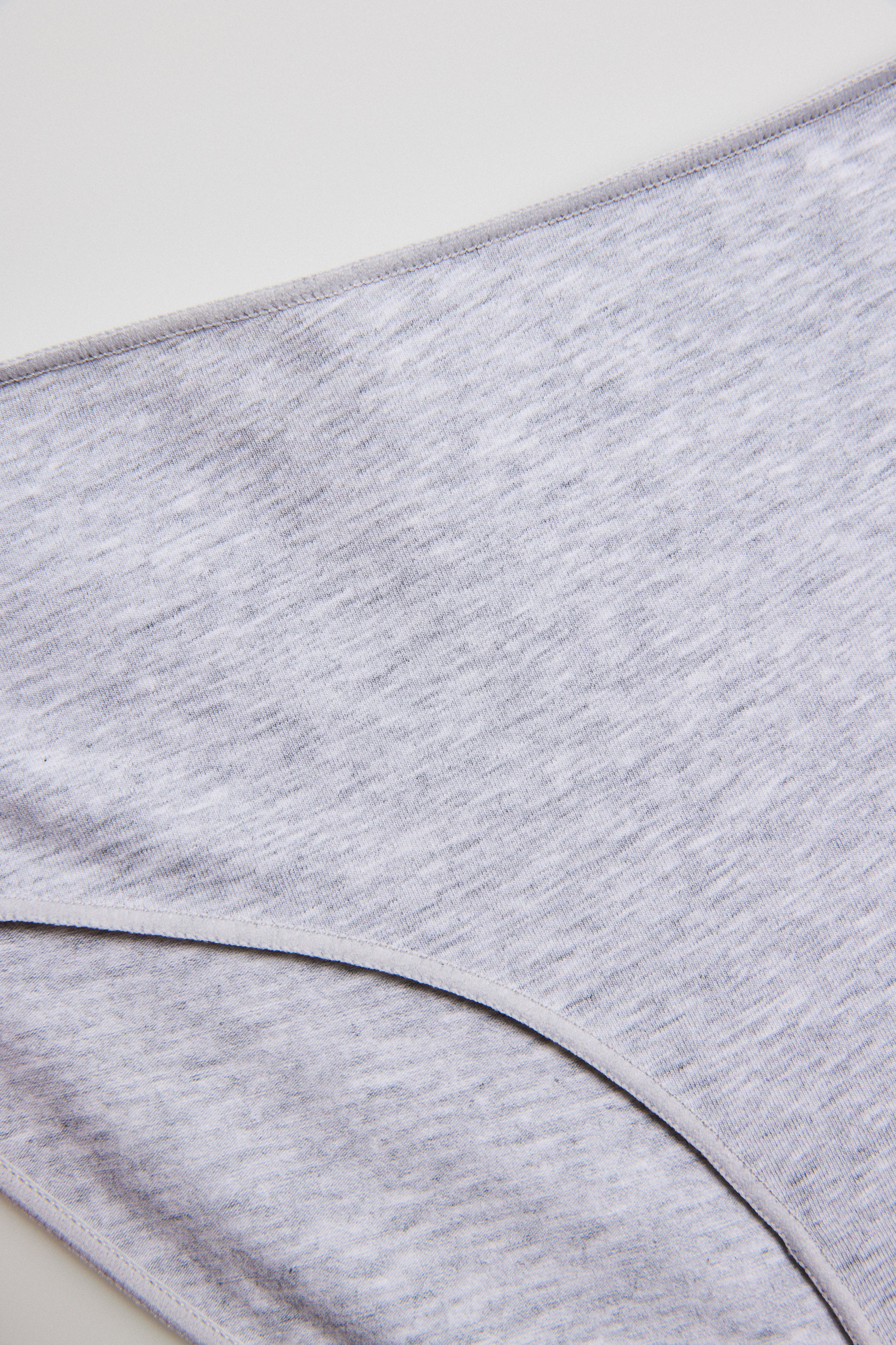 Braga midi algodón gris