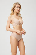 Braga midi algodón nude