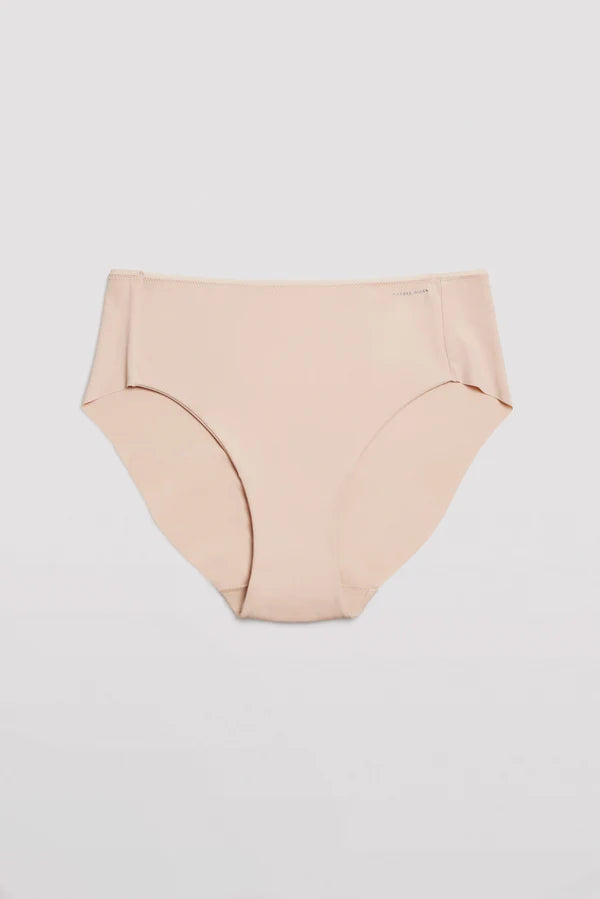 Braga de control con acabados invisibles Nude