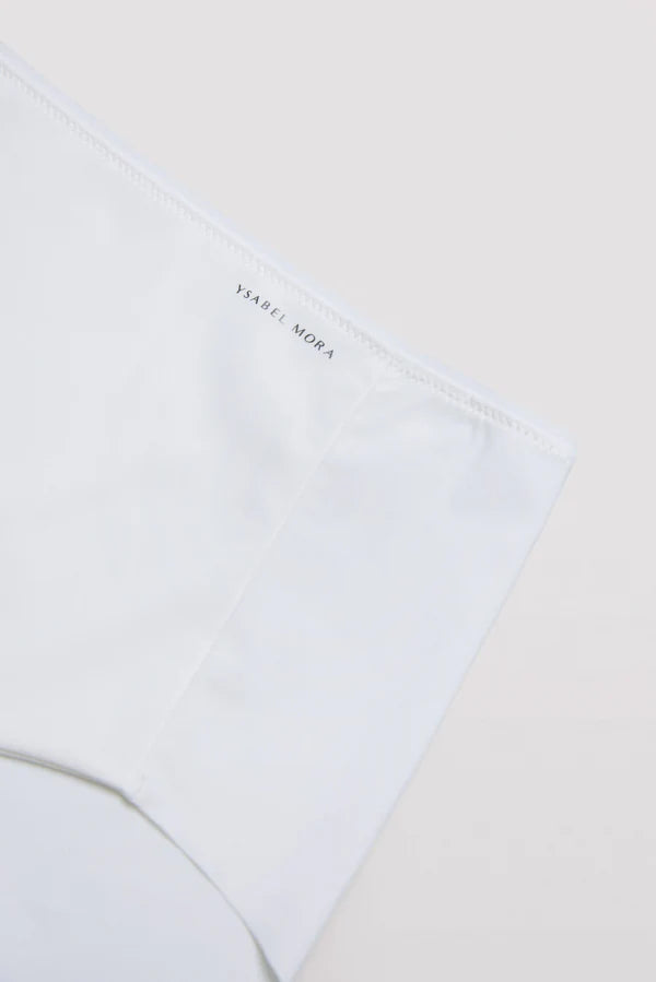 Braga de control con acabados invisibles Blanco