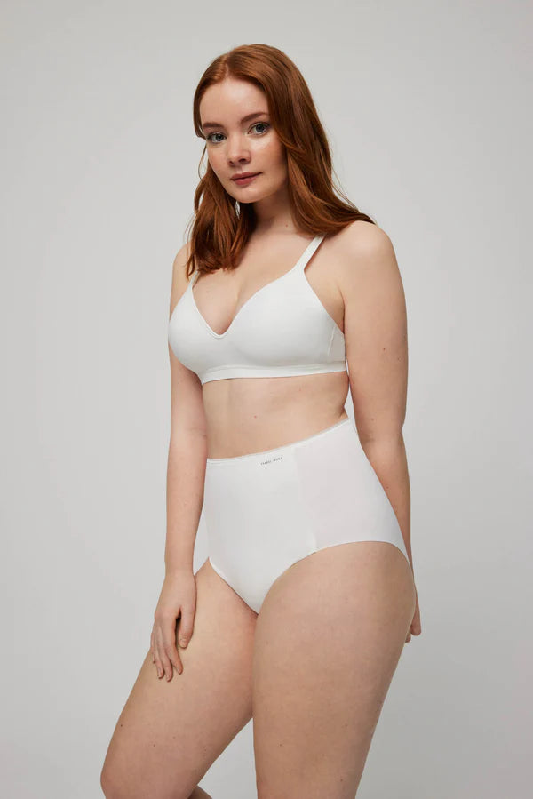 Braga de control con acabados invisibles Blanco