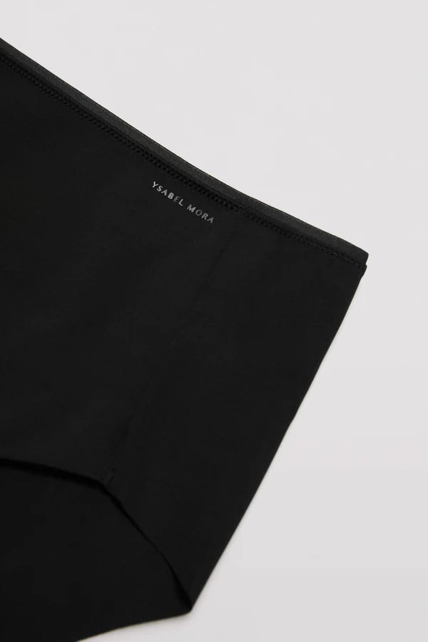 Braga de control con acabados invisibles Negro