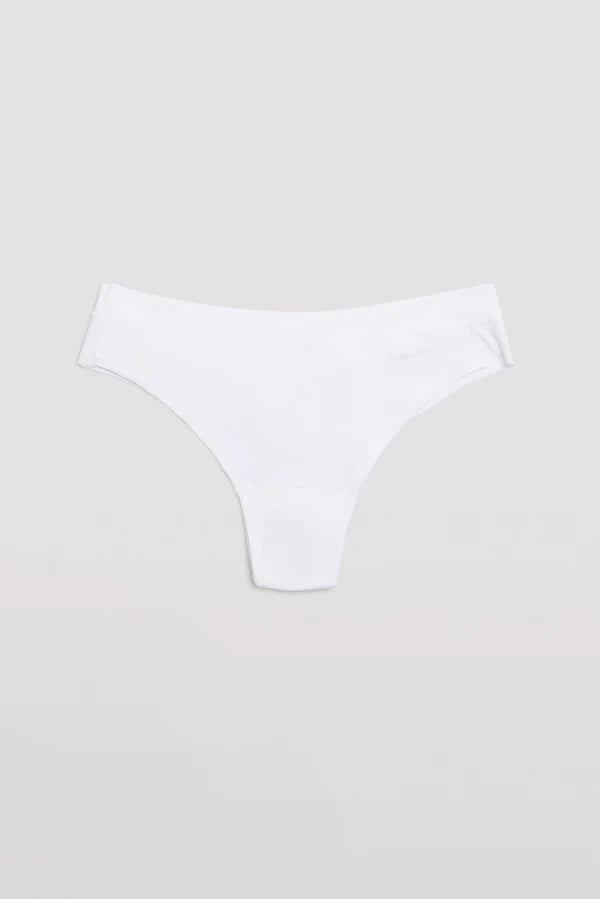 Tanga elástico Adapt con acabados invisibles Blanco