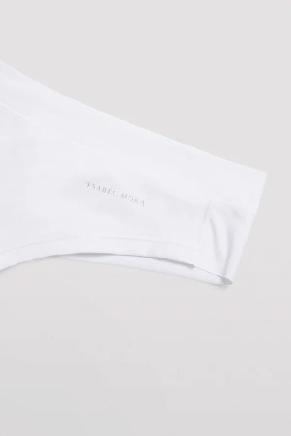 Tanga elástico Adapt con acabados invisibles Blanco