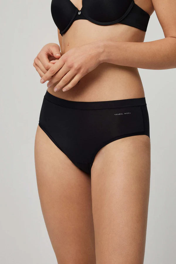 Braga midi adapt con acabados invisibles Negro