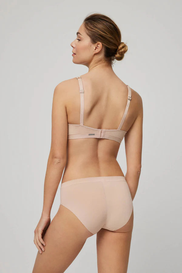 Braga midi adapt con acabados invisibles Nude