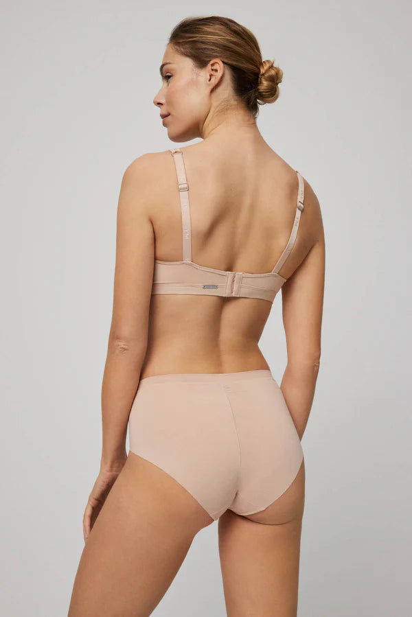 Braga alta adapt con acabados invisibles Nude