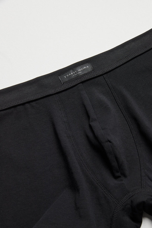 Calzoncillo boxer algodón básicos negro