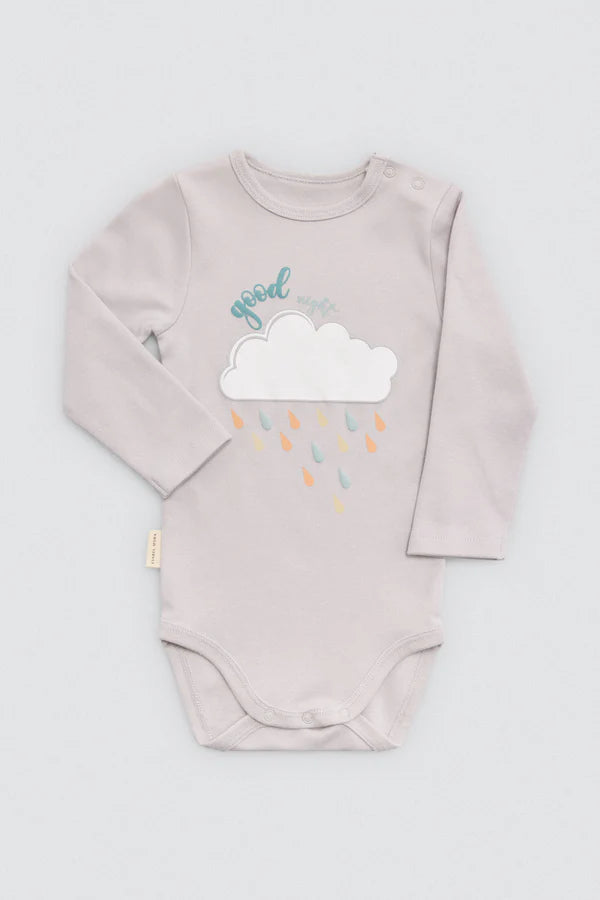 Pack 2 bodies bebé manga larga Rainy Day