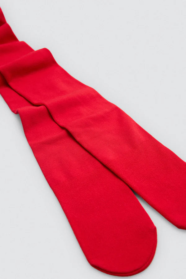 Panty infantil térmico 160 DEN Rojo