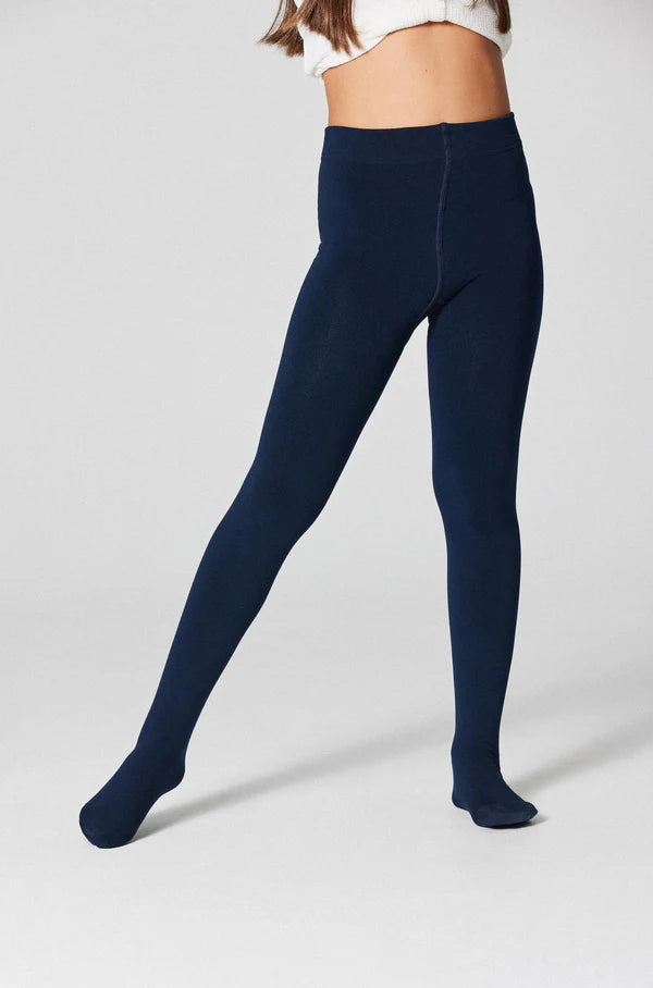 Panty infantil térmico 140 DEN Marino