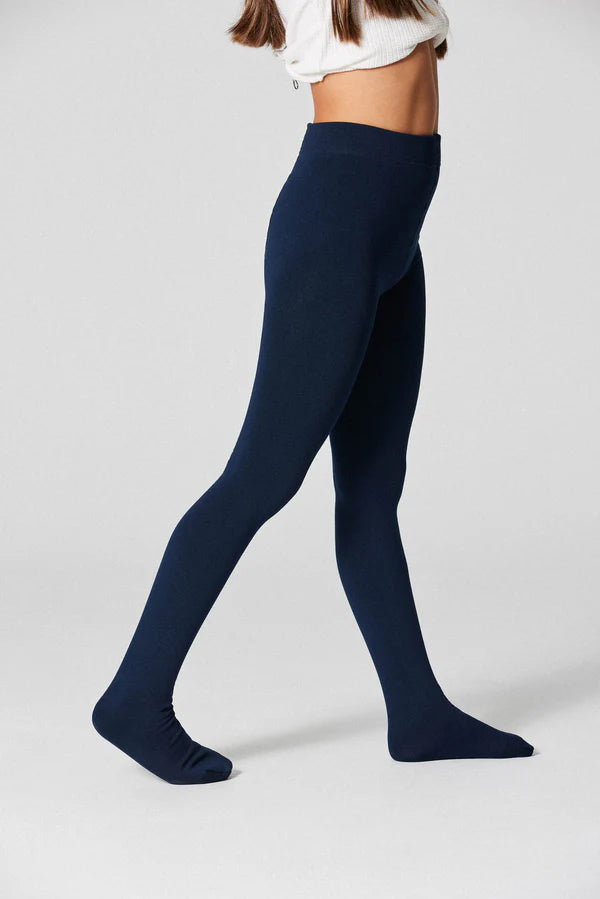 Panty infantil térmico 140 DEN Marino