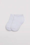 Pack 3 calcetines bebé básicos transpirables Blanco