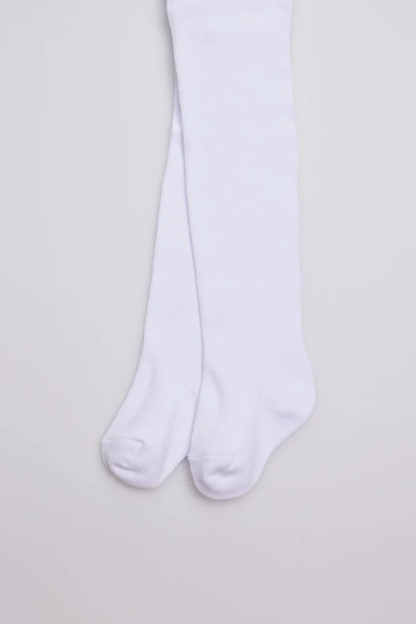 Leotardo bebé liso Blanco