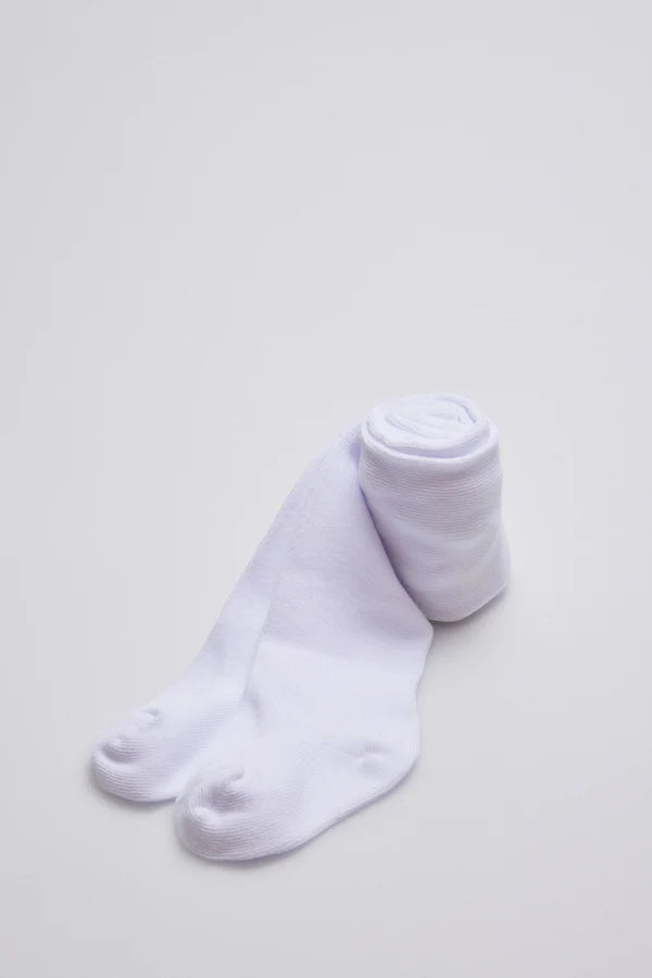 Leotardo bebé liso Blanco