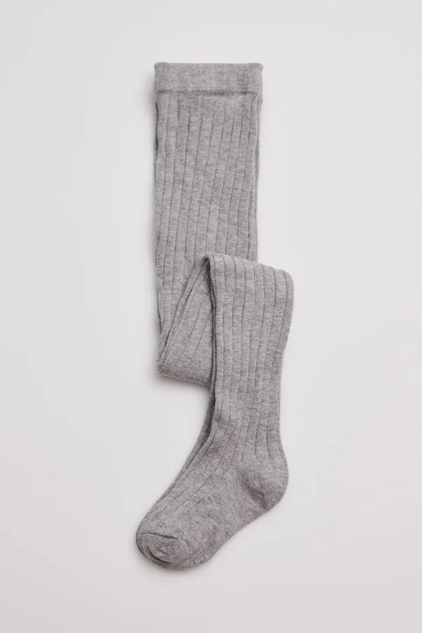 Leotardo bebé canalé Gris