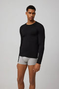 Camiseta interior térmica manga larga negro