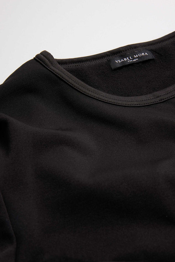 Camiseta interior térmica manga larga negro