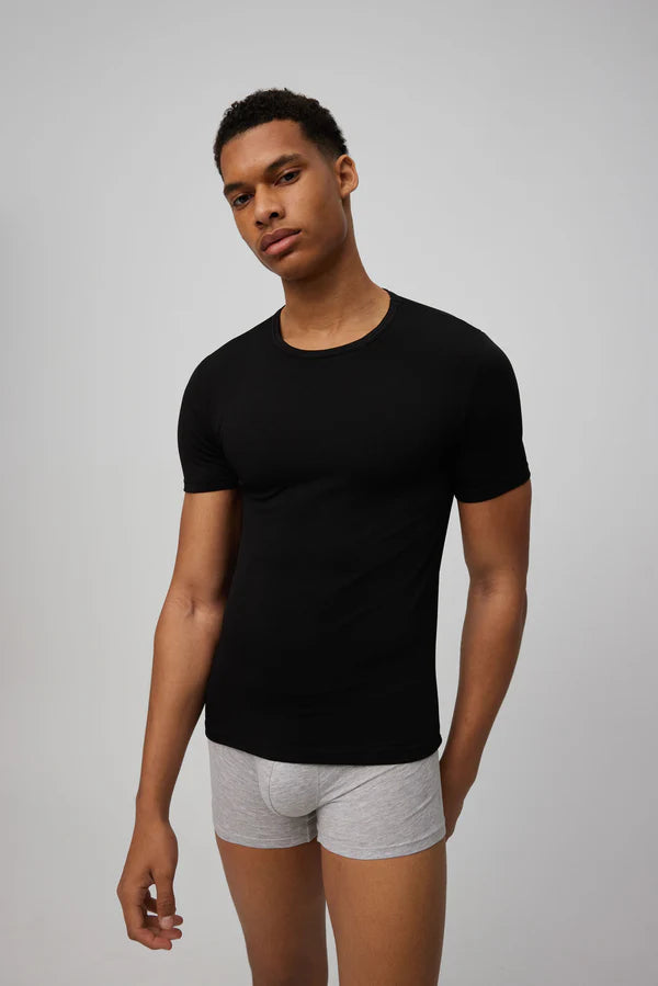 Camiseta interior térmica manga corta blanco