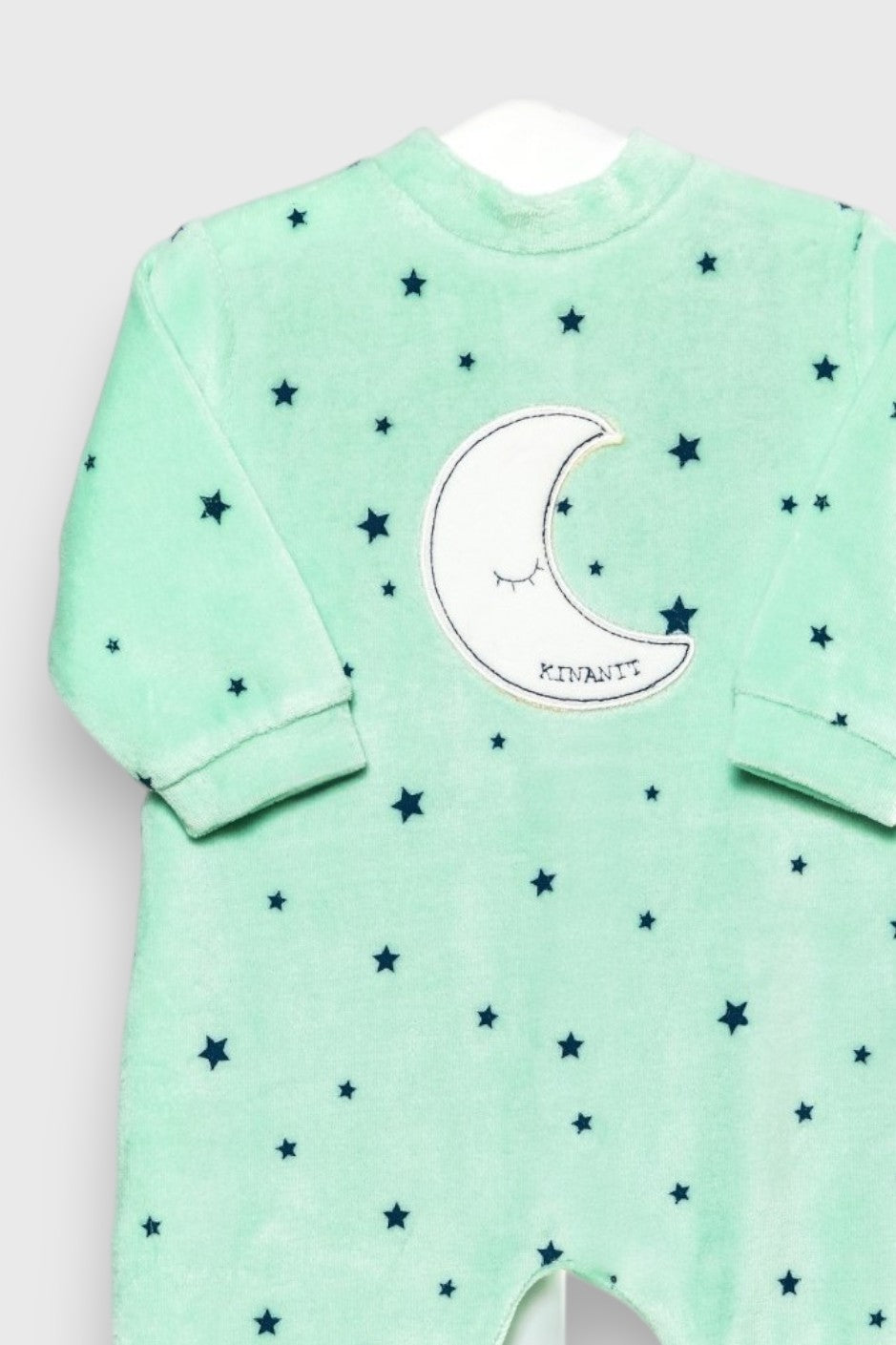 Pijama bebé terciopelo moon