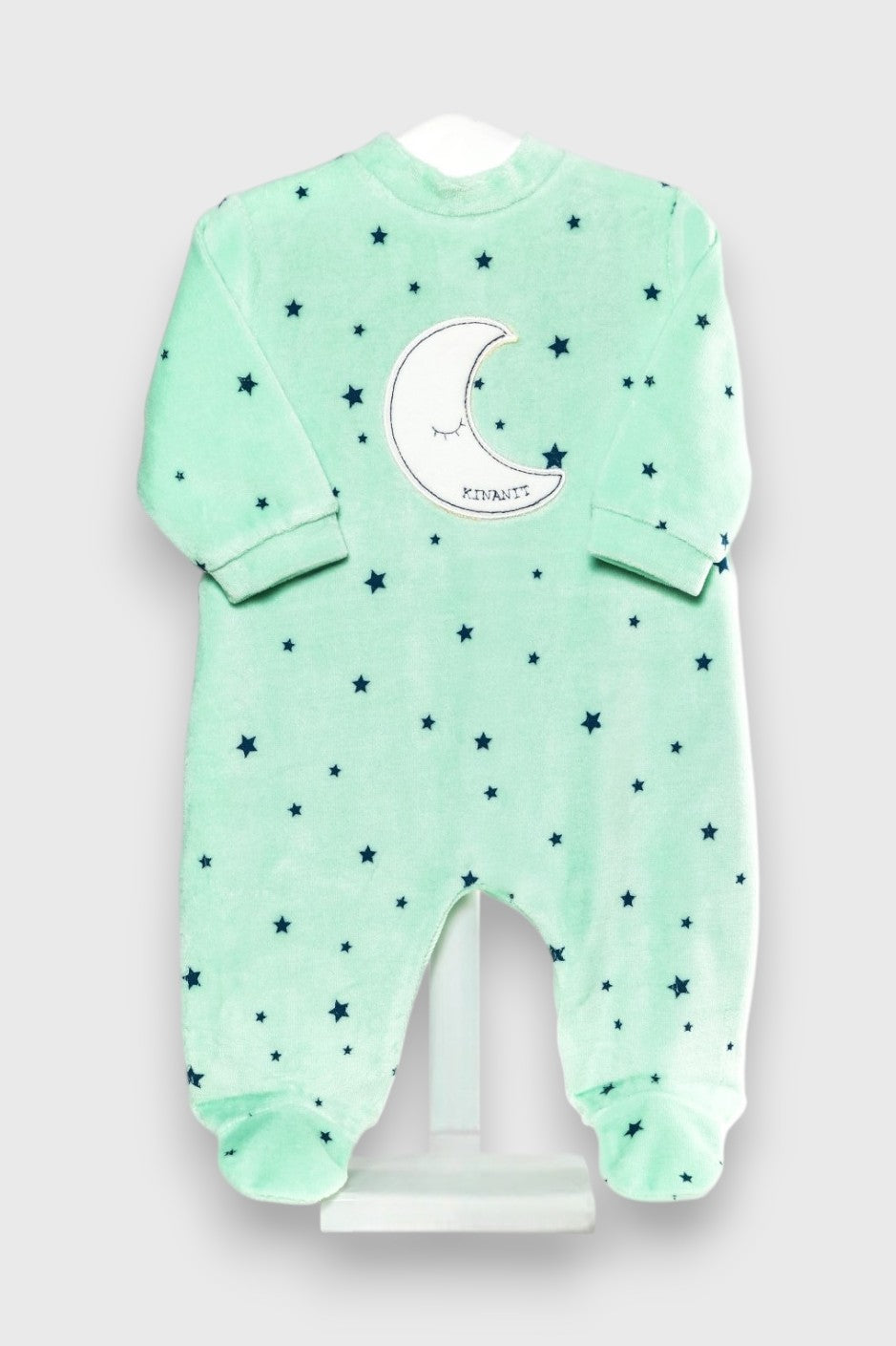 Pijama bebé terciopelo moon