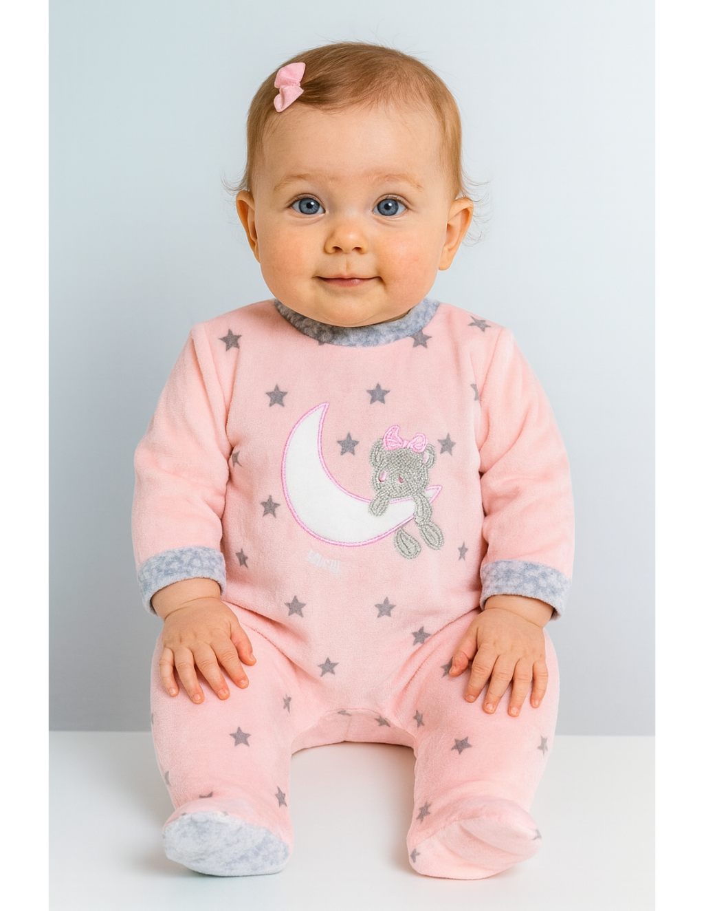 Pijama bebé terciopelo bear