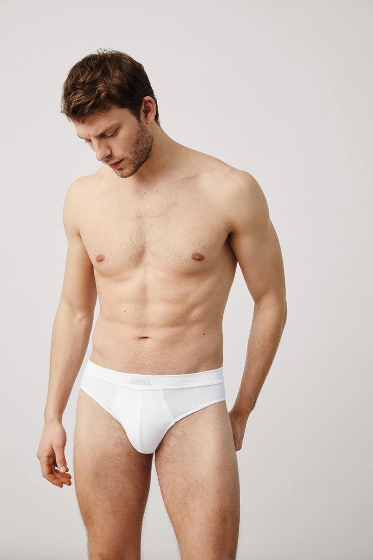 Calzoncillo slip algodón básicos blanco