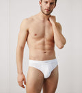 Calzoncillo slip algodón básicos blanco