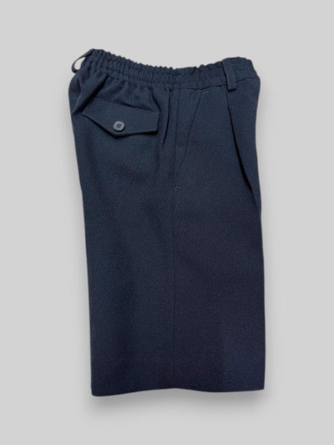 Bermuda colegial cintura elástica