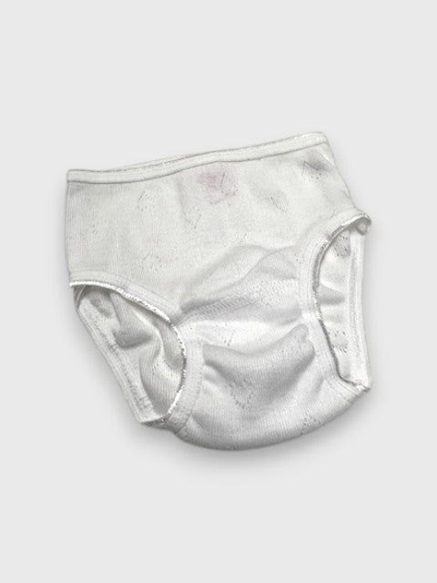 Braga niña corazón Algodón 100%