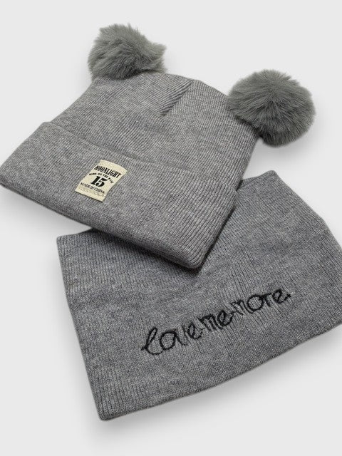 Conjunto de gorro y braga Moonlight