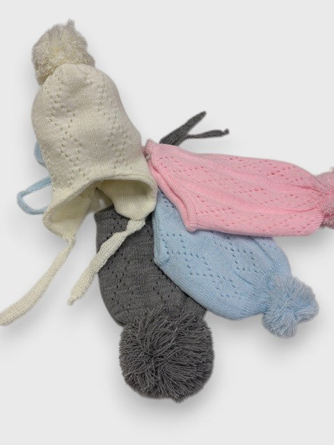Gorro bebé lazo