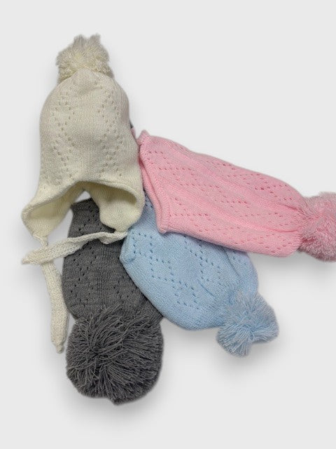 Gorro bebé lazo