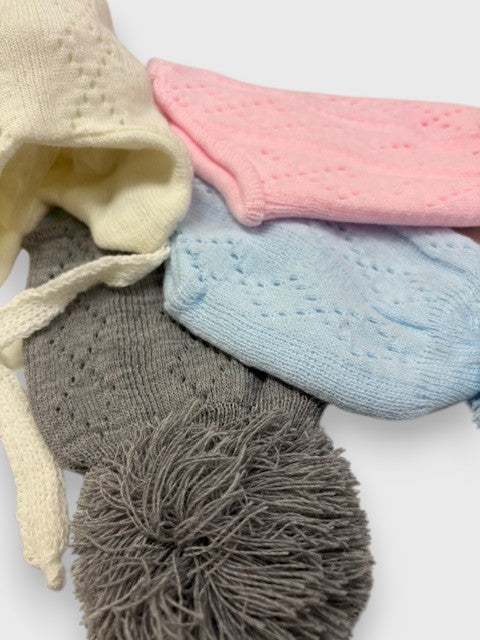 Gorro bebé lazo