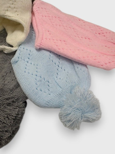 Gorro bebé lazo